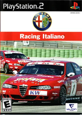 Alfa Romeo Racing Italiano box cover front